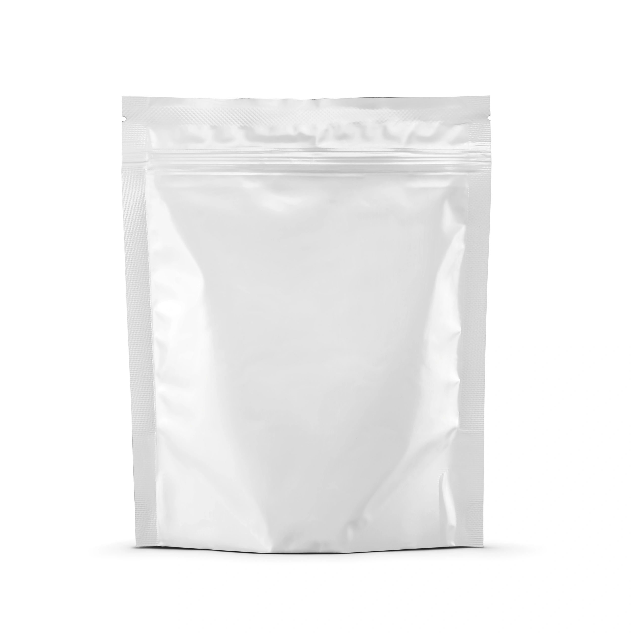 Resealable pouch packaging representing wellness product fulfillment